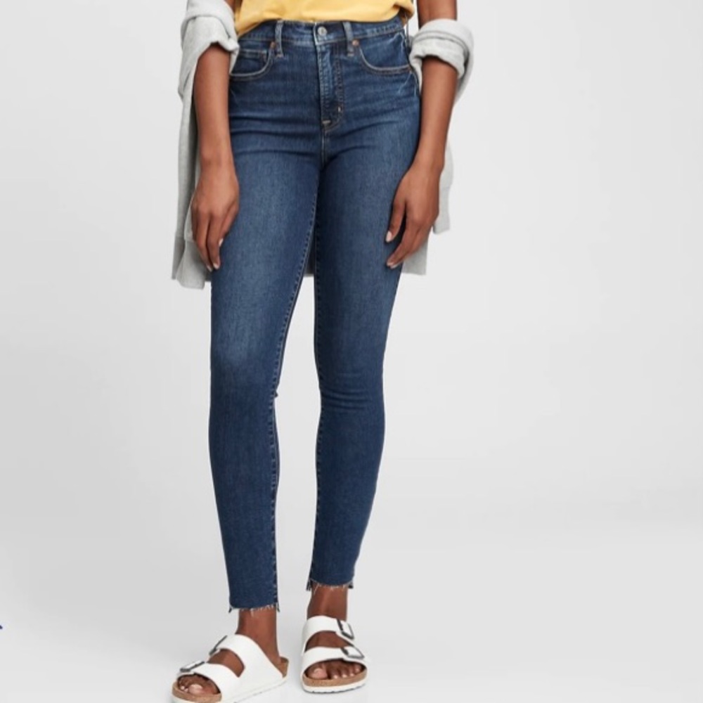 Gap True Skinny jeans in rich indigo